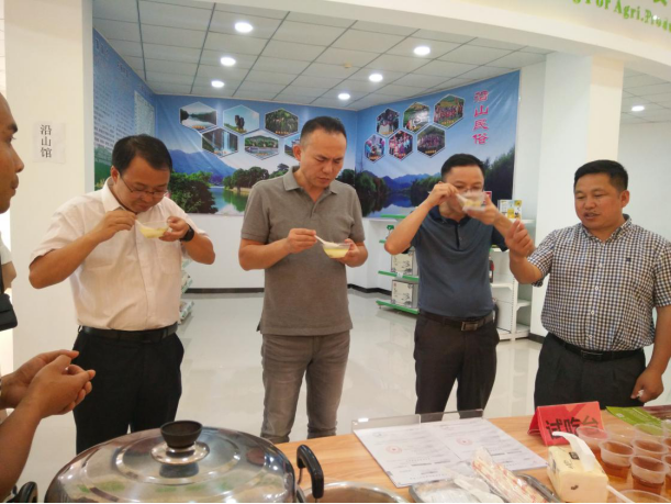 调研促发展 助力电商扶贫--省商务厅领导到贵定昌明领略中国大数据中心调研电商扶贫工作