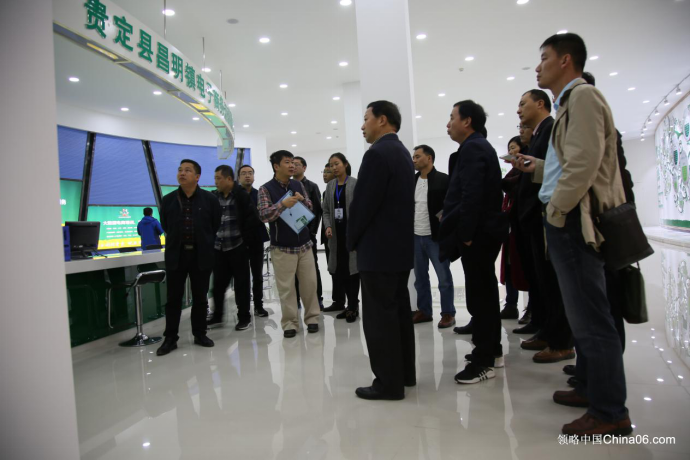 安康市商务局考察团赴贵定县考察电商扶贫工作