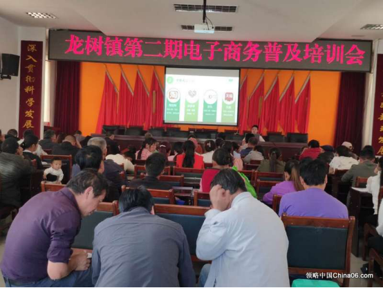 龙树镇第二期电子商务进农村普及培训
