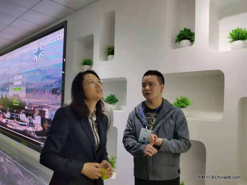 昭通市商务局刘局长一行莅临鲁甸县电子商务公共服务中心视察工作